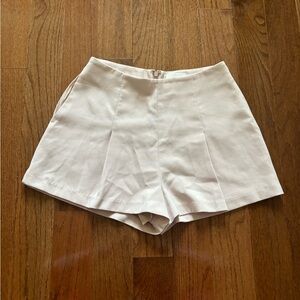 Greylin High-Waist Beige Women’s Shorts